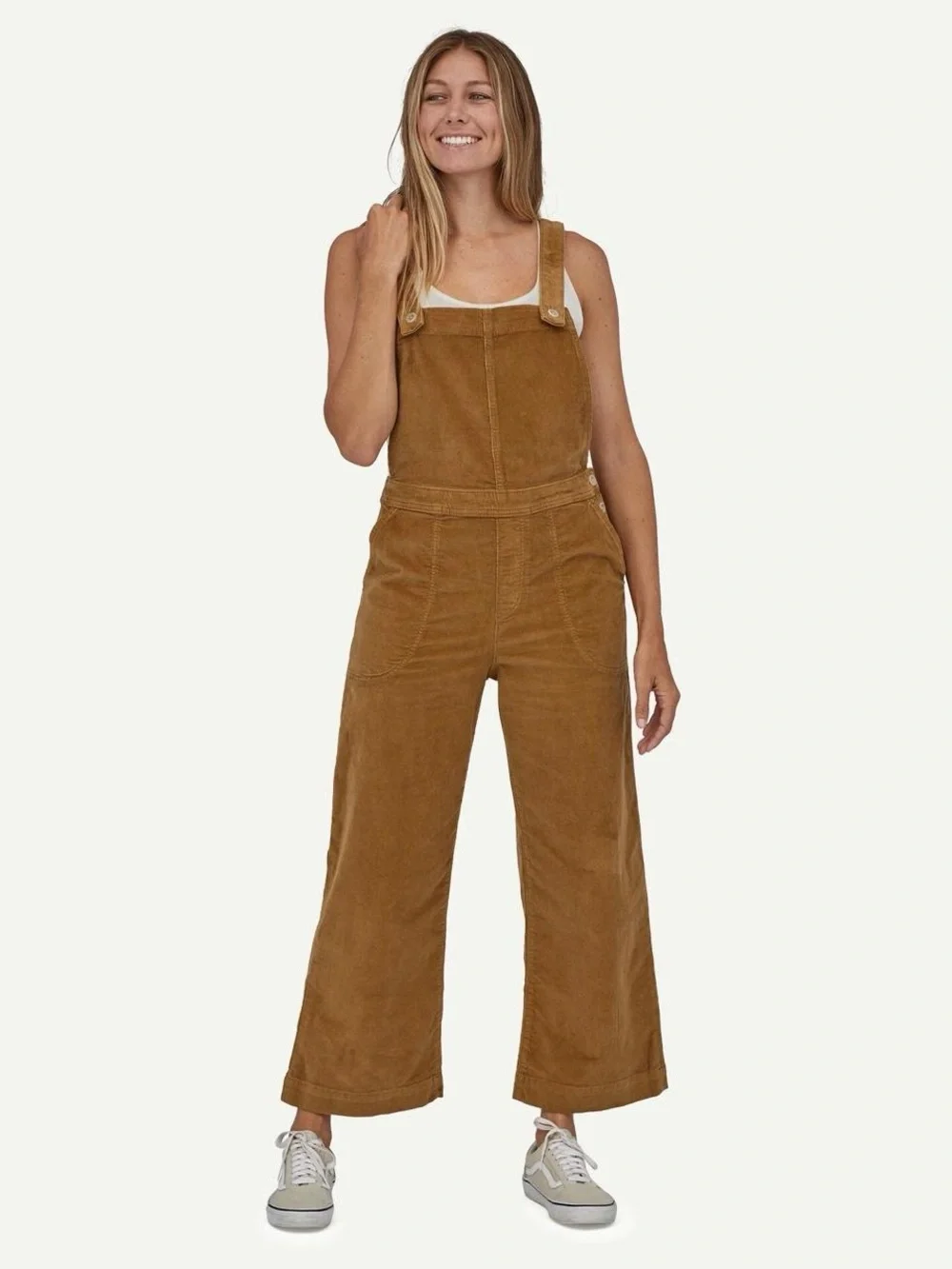NWT Patagonia Corduroy Stand Up Overalls Size 10 Wide Leg - Picture 7 of 8